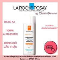Kem Chống Nắng La Roche-Posay Anthelios Mineral Light Fluid Sunscreen SPF 50 (50mL)