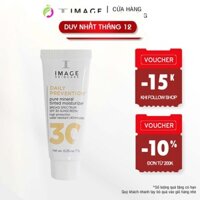 Kem chống nắng làm đều màu da IMAGE Skincare DAILY PREVENTION Pure Mineral Tinted Moisturizer SPF30 (7g)