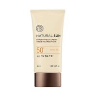 Kem Chống Nắng Làm Sáng Da NATURAL SUN ECO SUPER WHITE SUN CREAM SPF50+ PA+++