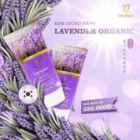 Kem Chống Nắng Lavender Organic - Mỹ phẩm Linh Nhâm 50g Chống Nắng - Chống Lão Hóa - Makeup