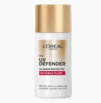 Kem Chống Nắng Loreal Paris UV Defender Serum Invisible Fluid Mỏng Nhẹ 50ml