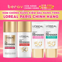 Kem Chống Nắng LOreal Paris Dạng Tinh Chất New UV Defender UV Serum Protector SPF50+/PA++++ 50ml