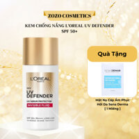 Kem Chống Nắng Loreal UV Defender Invisible Fluid Thoáng Da Mỏng Nhẹ - 50ml