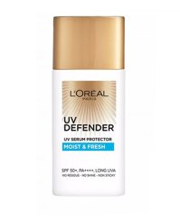 Kem chống nắng Loreal UV Defender Moist & Fresh SPF 50+ – 50ml, dưỡng ẩm mền mịn da