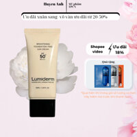 Kem chống nắng Lumiderm brightening foundation-free sun cream spf50 PA++++ tuýp 50ml