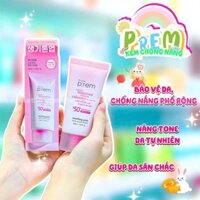 Kem Chống Nắng Make p:rem Soothing Pink Tone Up Sun Cream 50ml