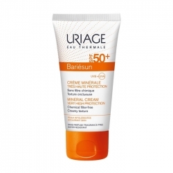 Kem chống nắng màng lọc khoáng cho da nhạy cảm Uriage Bariésun SPF50+ Crème Minerale 50ml