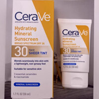 Kem chống nắng mặt cách ly màu CeraVe 50ml