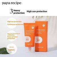 Kem chống nắng mặt Papa Recipe Hàn Quốc