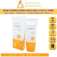 KEM CHỐNG NẮNG MẶT & TOÀN THÂN VACCI - LUXE COLLECTION SUN CREAM SPF70 PA++ - BẢO VỆ DA TỐI ĐA - NGĂN UVA/UVB