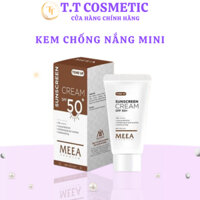 Kem Chống Nắng Meea Organic, Kem Chống Nắng SPF 50++ Chống Tia UVA & UVB Không Nhờn, Không Dính, Không Nước, Không Trôi