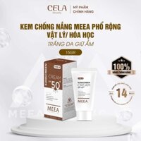 Kem chống nắng mini Meea Organic - KCN 15g - Cela Beauty