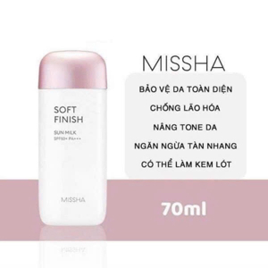 Kem chống nắng Missha All Around Safe Block Soft Finish Sun Milk 40ml