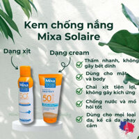 Kem chống nắng Mixa SOLAIRE SPF50, Hàng nội địa Pháp_MiMi HG