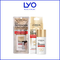 Kem Chống Nắng Mỏng Nhẹ L'Oreal Paris X20 UV Defender Serum Invisible Fluid/Resist Daily SPF50+ PA++++ Loreal Pháp 50ml