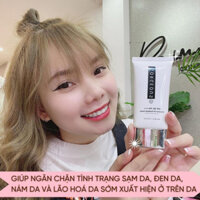 Kem chống nắng múi xù gorgeous trắng da, nâng tone, chống nước lâu trôi tuýp SPF50- 100g