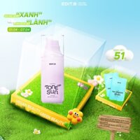 Kem Chống Nắng Nâng Tone Edit.B Sunday Tone-Up Sun Serum 55ml SPF50+/PA++++