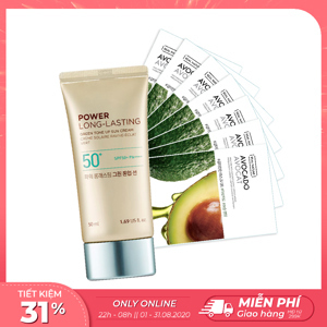 Kem chống nắng nâng tông dịu da Power Long Lasting Green Tone Up Sun Cream 50ml