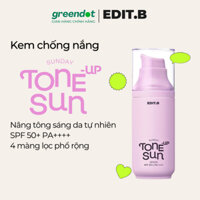 Kem chống nắng nâng tông EDIT.B Sunday Tone-Up Sun Serum 55ml