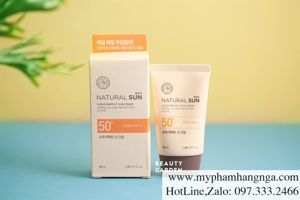 Kem chống nắng Natural Sun Aq Super Perfect Sun Cream SPF50+