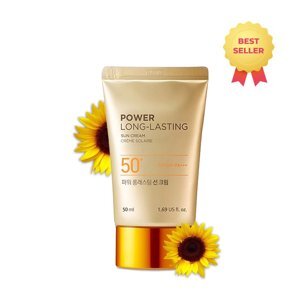 Kem chống nắng Natural Sun Eco Power Long Lasting Sun Cream SPF45 THE FACE SHOP