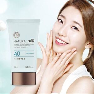 Kem Chống Nắng Natural Sun Eco No Shine Hydrating Sun Cream SPF40 PA+++ TheFaceShop