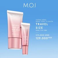 Kem chống nắng Natural Tone Sun Milk MOI Shop Mẹ Tô