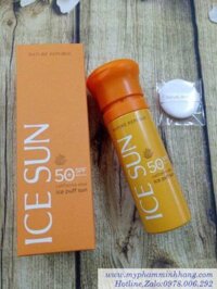 KEM CHỐNG NẮNG NATURE REPUBLIC ICE SUN SPF50+ 2018