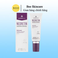Kem Chống Nắng Neoretin Discrom Control Gel Cream SPF 50, Giúp Làm Sáng Da, Giảm Tàn Nhang, Thâm Nám, Bee Skincare