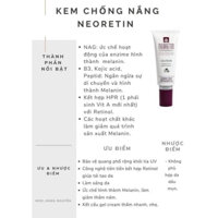 Kem Chống Nắng Neoretin Discrom Control Gelcream SPF 50 40ml