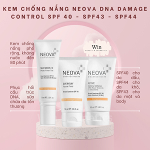 Kem chống nắng Neova Dna Damage Control ACTIVE SPF43