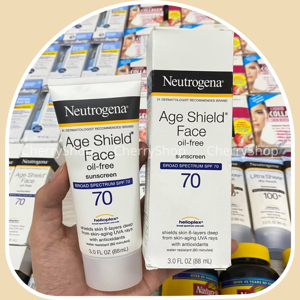 Kem chống nắng Neutrogena Age Shield Face Broad Spectrum Spf 70