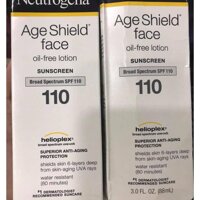 Kem chống nắng Neutrogena Age Shield Face Lotion SPF 110