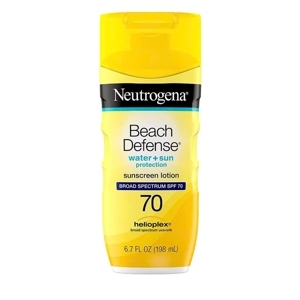 Kem nhống nắng Neutrogena Beach Defense Water + Sun Protection Sunscreen Lotion SPF 70 198ml