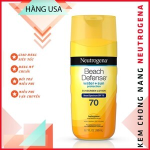 Kem chống nắng Neutrogena Beach Defense Sunscreen Lotion Broad Spectrum SPF 70 198ml