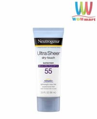 Kem chống nắng Neutrogena Ultra Sheer Dry Touch Sunscreen SPF55 88ml