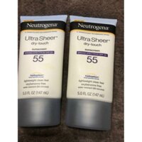 KEM CHỐNG NẮNG NEUTROGENA ULTRA SHEER DRY TOUCH SUNSCREEN SPF 55 – 147ML