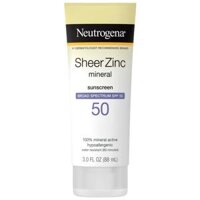 Kem Chống Nắng Neutrogena Sheer Zinc Mineral Sunscreen SPF50 88ml