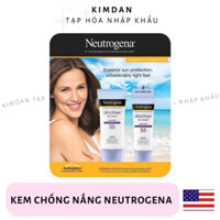 KEM CHỐNG NẮNG NEUTROGENA ULTRA SHEER DRY TOUCH SPF55 (CÓ TÁCH SET)