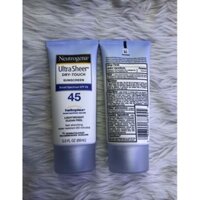 🔅Kem Chống Nắng Neutrogena Ultra Sheer Dry-Touch Sunscreen Broad Spectrum SPF 45