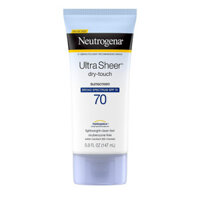 Kem chống nắng Neutrogena Ultra Sheer Dry-Touch Sunscreen Lotion Broad Spectrum SPF70 88ml/147ml (Mỹ)
