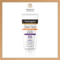 Kem chống nắng Neutrogena Clear Face SPF 55 ( 88mL )