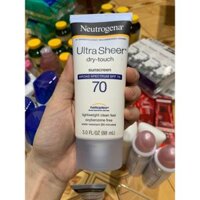 Kem chống nắng Neutrogena Ultra Sheer Dry-Touch Sunscreen SPF 70 88ml ( DATE T10/26 )