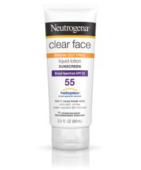 Kem chống nắng Neutrogena Clear Face Liquid Lotion SPF 55