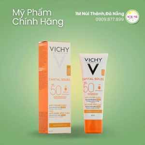 Kem Chống Nắng Ngăn Sạm Da Vichy Ideal Soleil 3-in-1 Tinted Anti Dark Spots Care SPF50+ 50ml