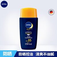 Kem chống nắng Nivea cho nam, kiểm soát dầu, kem chống nắng dạng lỏng 50g, kiểm soát dầu lâu dài, thời hạn sử dụng 25 năm, tháng 4