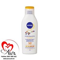 Kem Chống Nắng NIVEA Sun Kids Protect & Sensitive Lotion 50+ 200ml