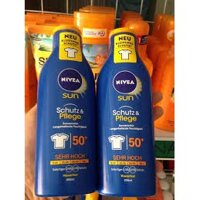 Kem chống nắng Nivea Sun Pflegende Sonnenmilch cho bé yêu (Dạng bôi)