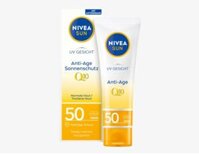 Kem chống nắng Nivea Sun Anti-Age Q10, SPF50, dùng cho mặt, 50ml