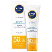 Kem Chống Nắng Nivea Sun Sensitive Spf 50 Cho Da Nhạy Cảm, 50 m